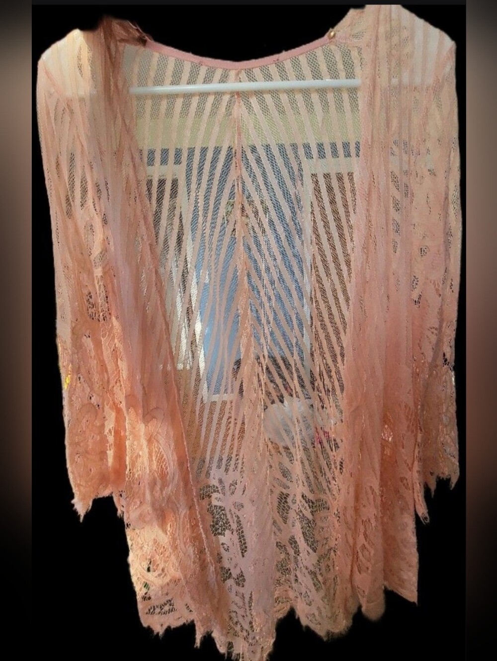 Francesca's - Blue Rain - Kimono Size L